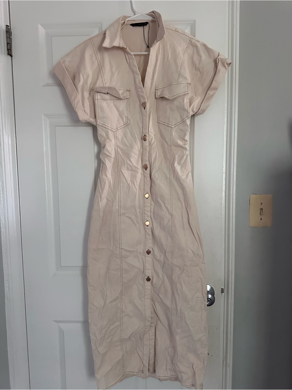 Zara denim style dress